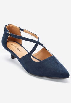 Womens Low Heel Dress Pumps