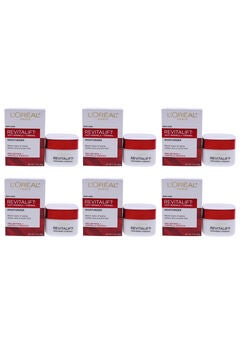 Revitalift Anti-Wrinkle And Firming Moisturizer Cream - Pack Of 6 -1.7 Oz Cream