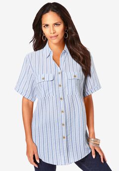 Seersucker Big Shirt