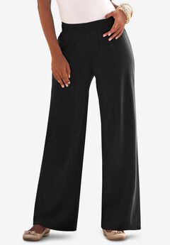Wide Leg Soft Knit Pant