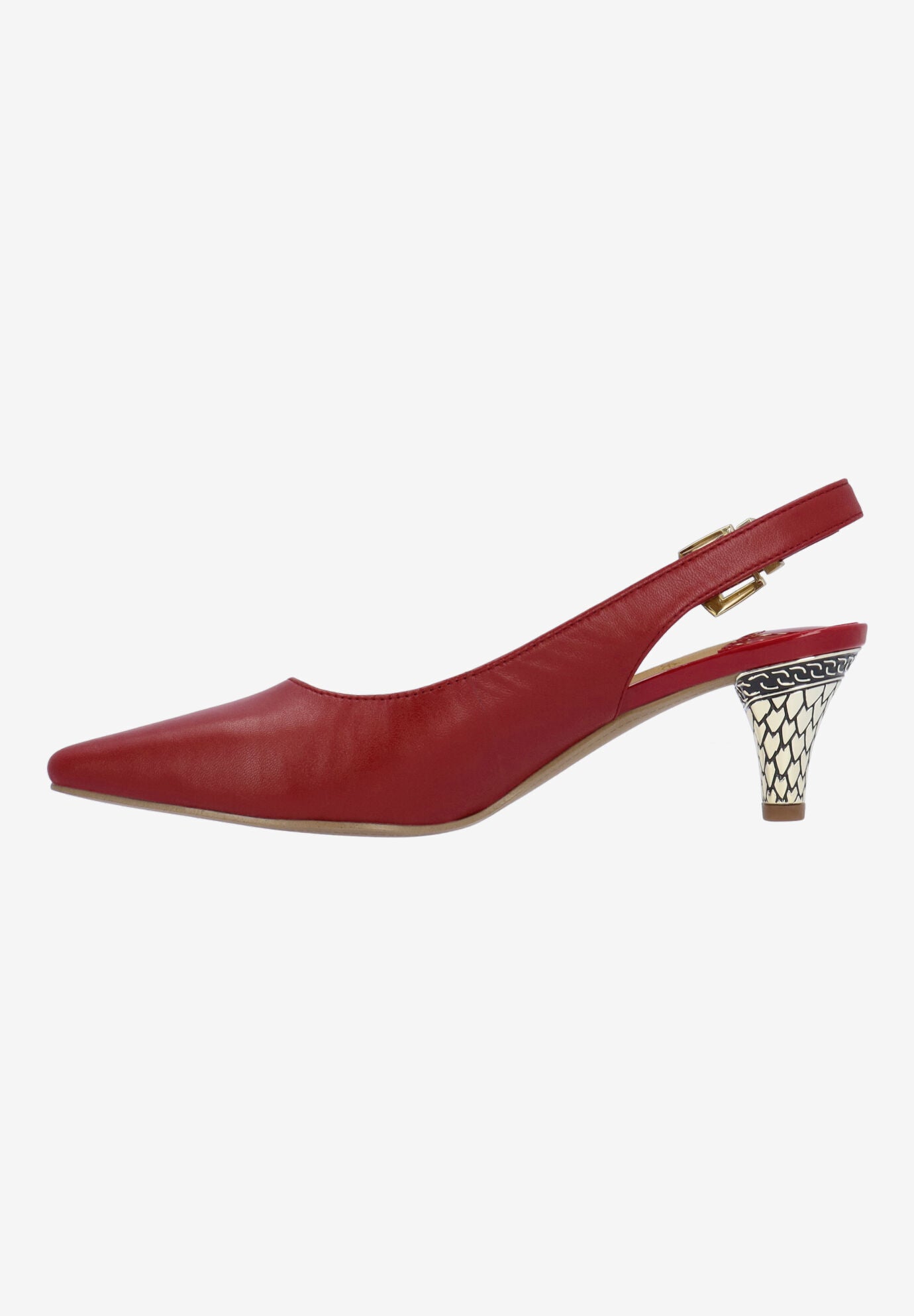 Mayetta Slingback Pump, RED, alternate image number 4
