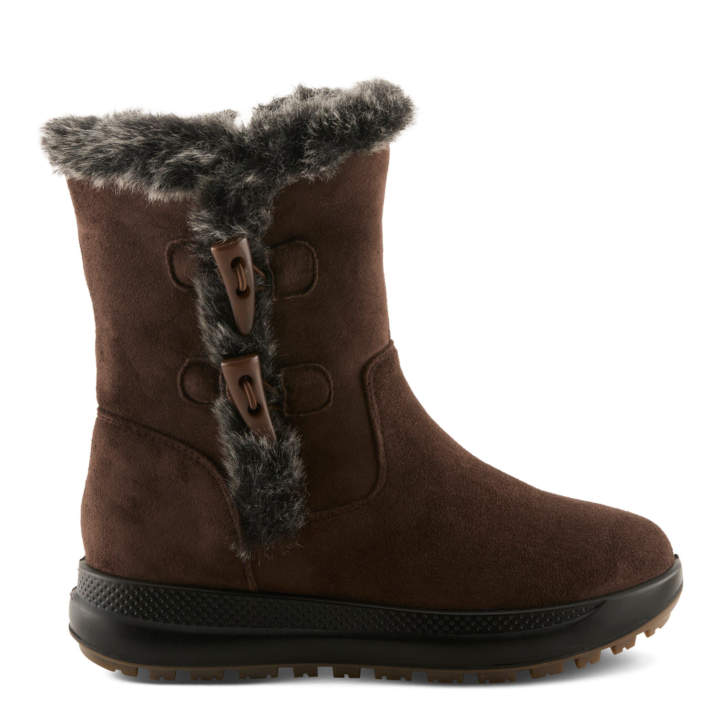 Galoshe Booties, BROWN, alternate image number 4