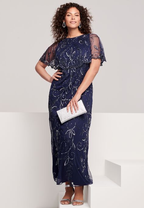Glam Maxi Dress, , alternate image number null