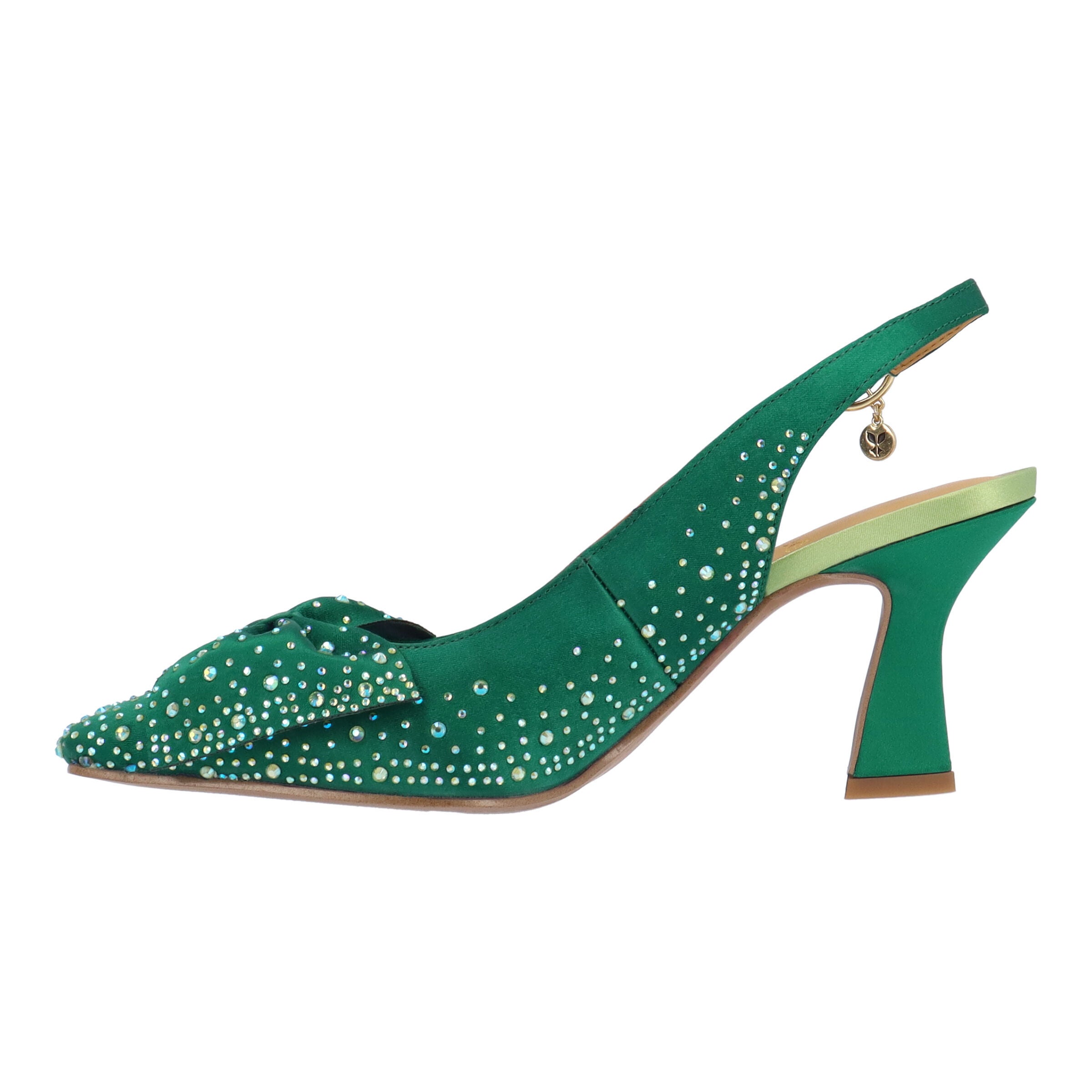 Harlan Slingback Pump, EMERALD GREEN, alternate image number 4