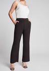 June Fit Wide-Leg Corner Office Pants, BLACK, hi-res image number null