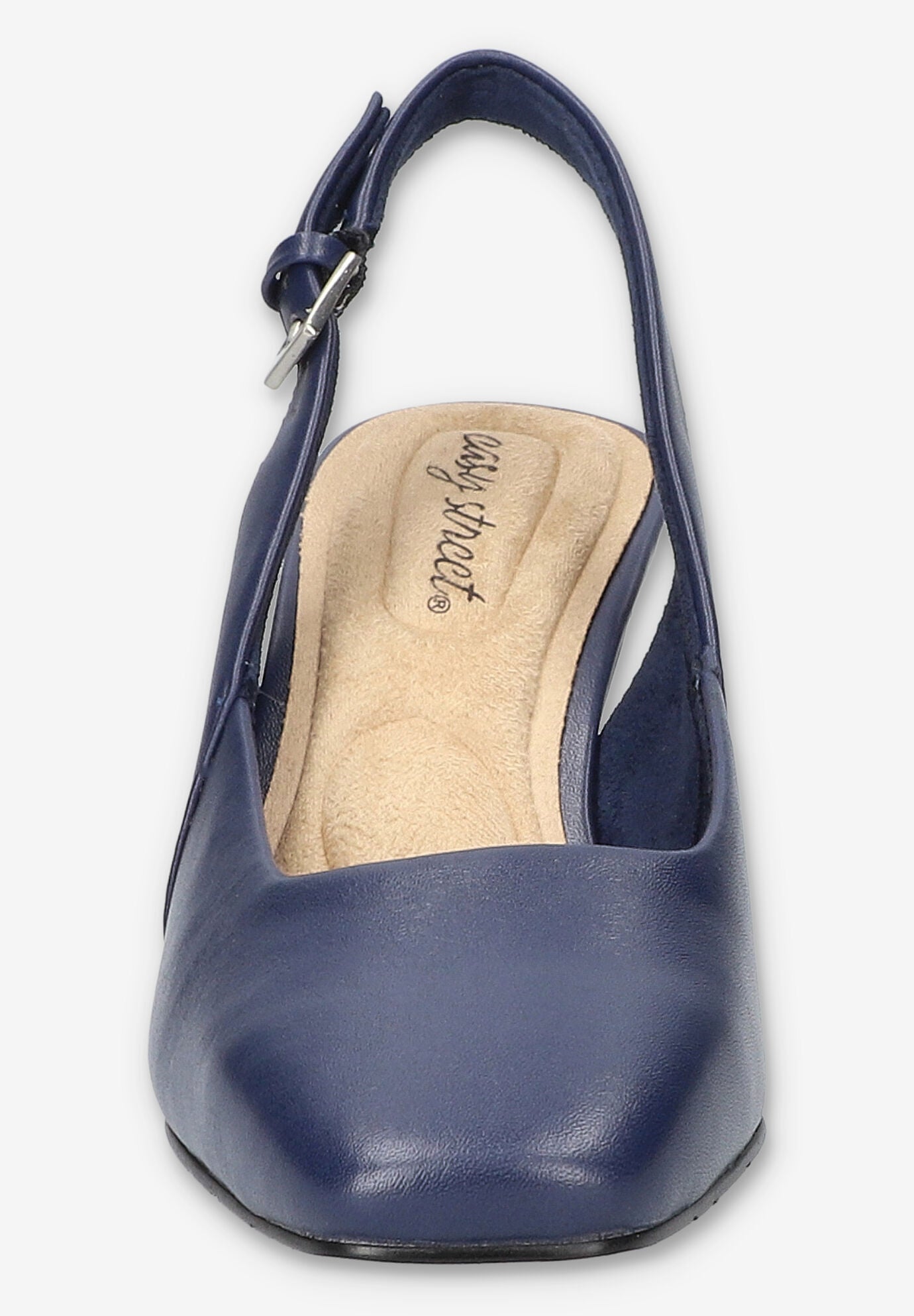 Ritsa Square Toe Slingback Pump, NAVY, on-hover image number 1