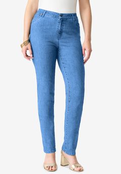Plus Size 24/7 Stretch Straight Leg Jean