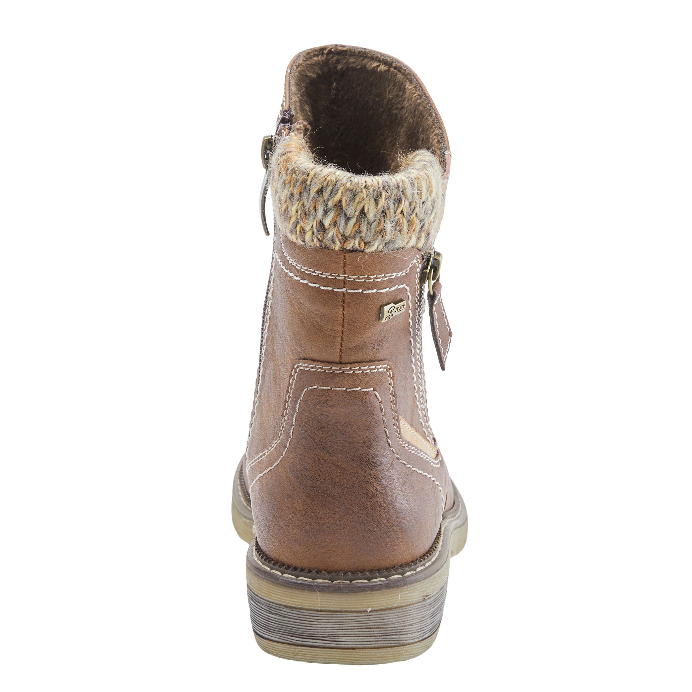 Wibea Booties, BROWN, on-hover image number 1
