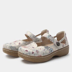Onika Wood Grain Mary Jane Shoe