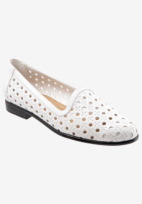 Liz Open Weave Slip-On , WHITE, hi-res image number null