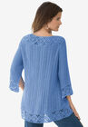 Lily Crochet Trim Sweater, , on-hover image number null