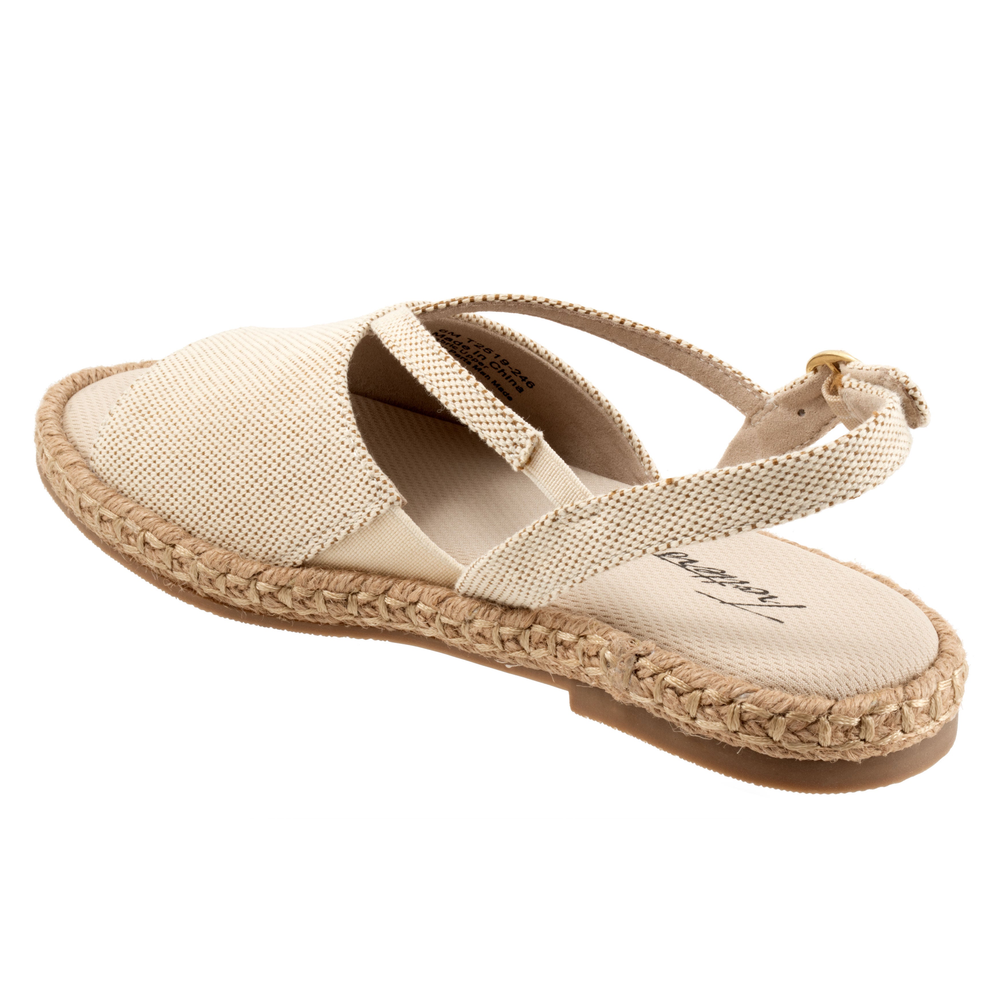 Pepper Sandal, NATURAL TEXTILE, on-hover image number 1