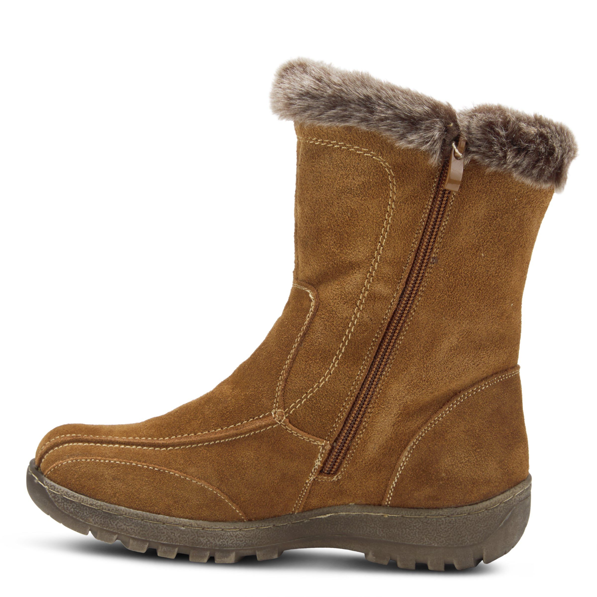 Achieve Mid Calf Boots, CAMEL, alternate image number 2