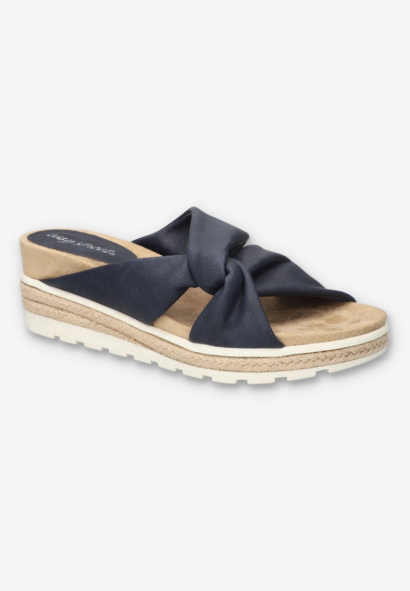 Ja Wedge Sandal, NAVY, hi-res image number 0