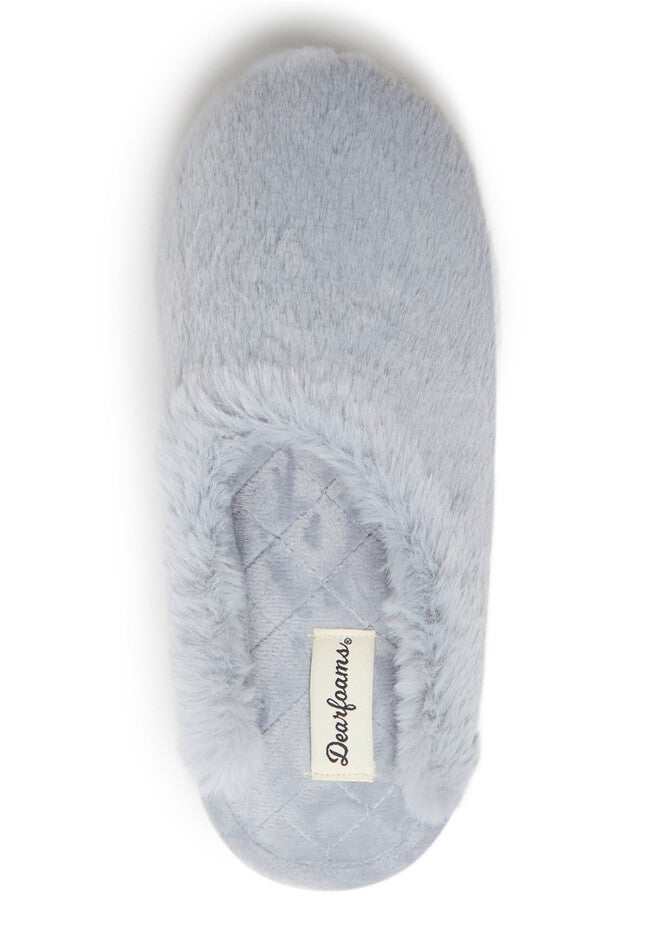 Bailey Plush Furry Scuff by Dearfoams, , alternate image number null
