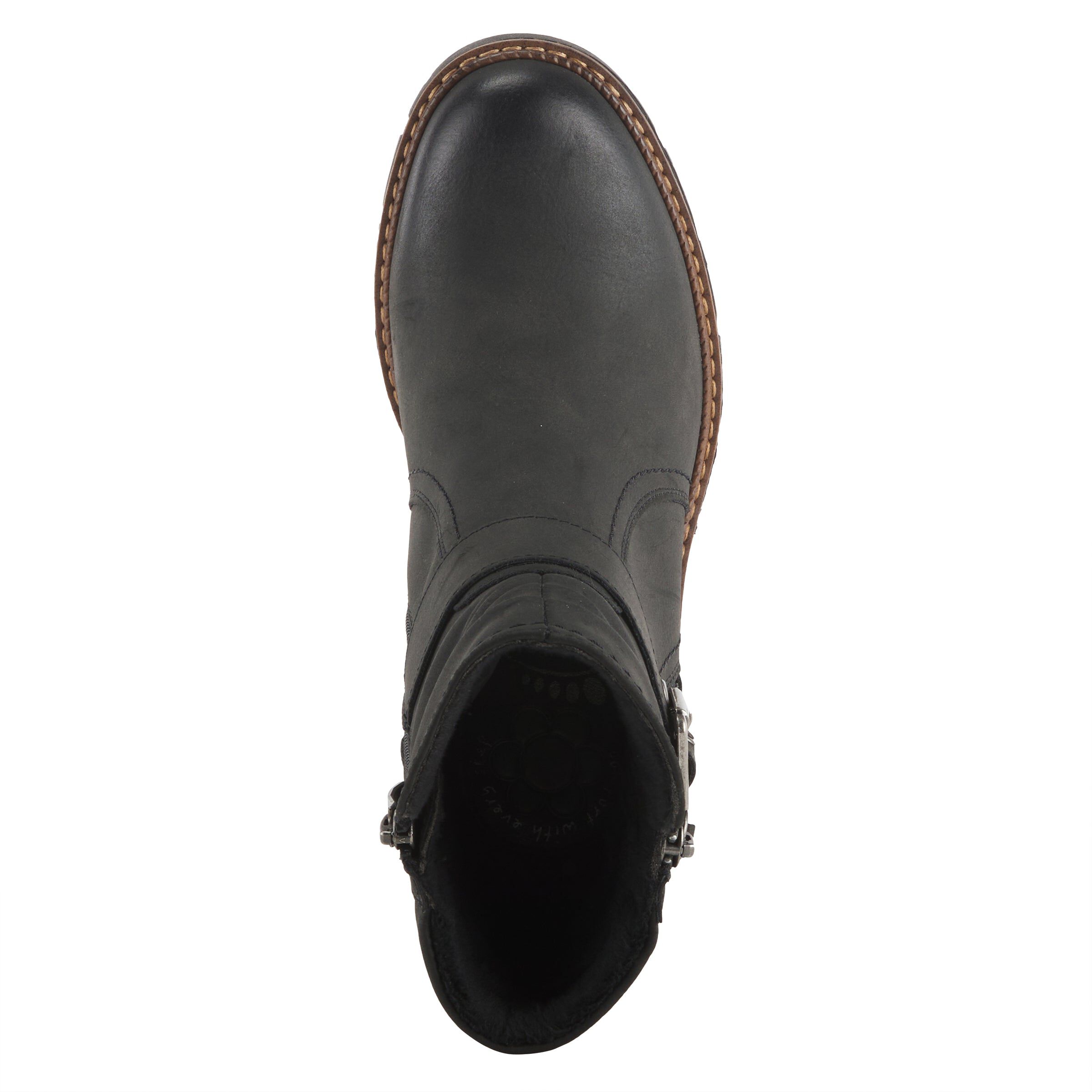 Smokies Booties, BLACK, alternate image number 3