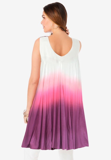 Dip-Dye Swing Tunic, , on-hover image number null