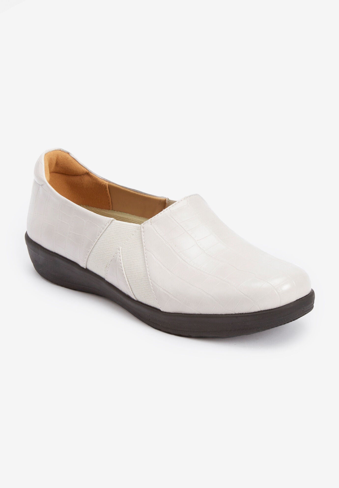 The Harlee Flat By Comfortview, LIGHT GREY, hi-res image number 0