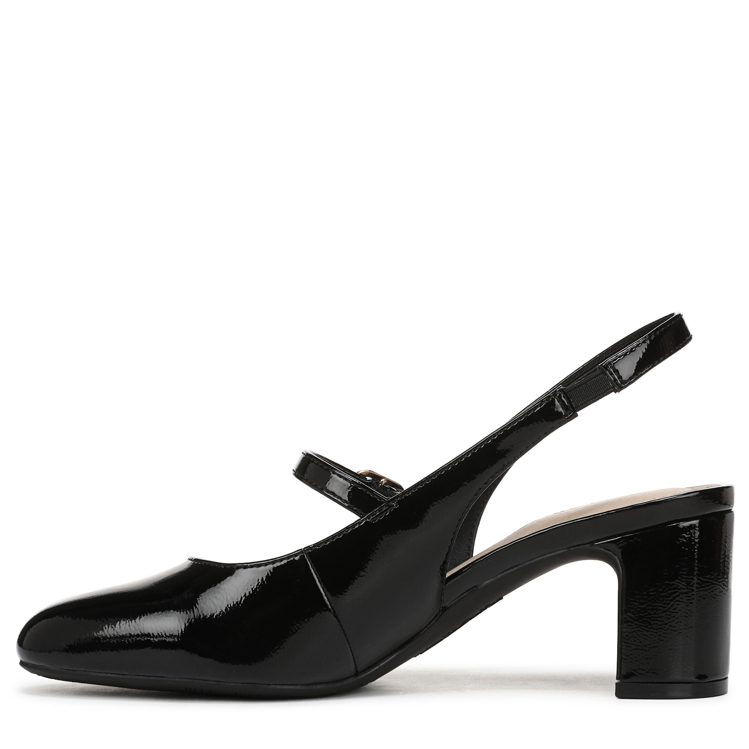 Trust Slingback, BLACK PATENT, alternate image number 5