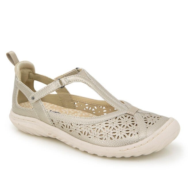 Daffodil Slip On Mary Jane, CREAM SHIMMER, hi-res image number 0