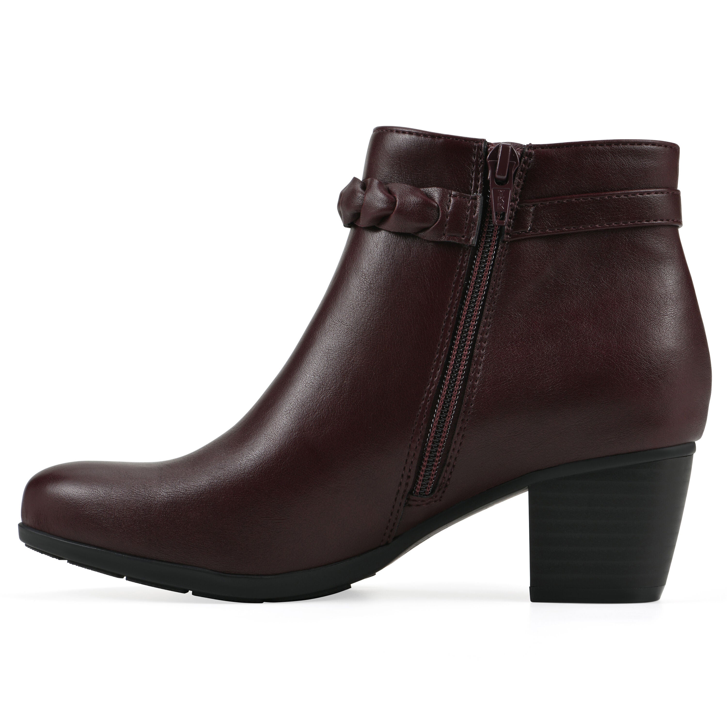 Anslie Bootie, BURGUNDY, alternate image number 3