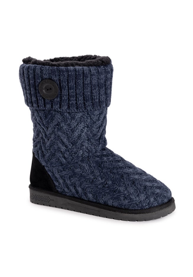 Janet Water Resistant Boot, NAVY BLACK, hi-res image number null