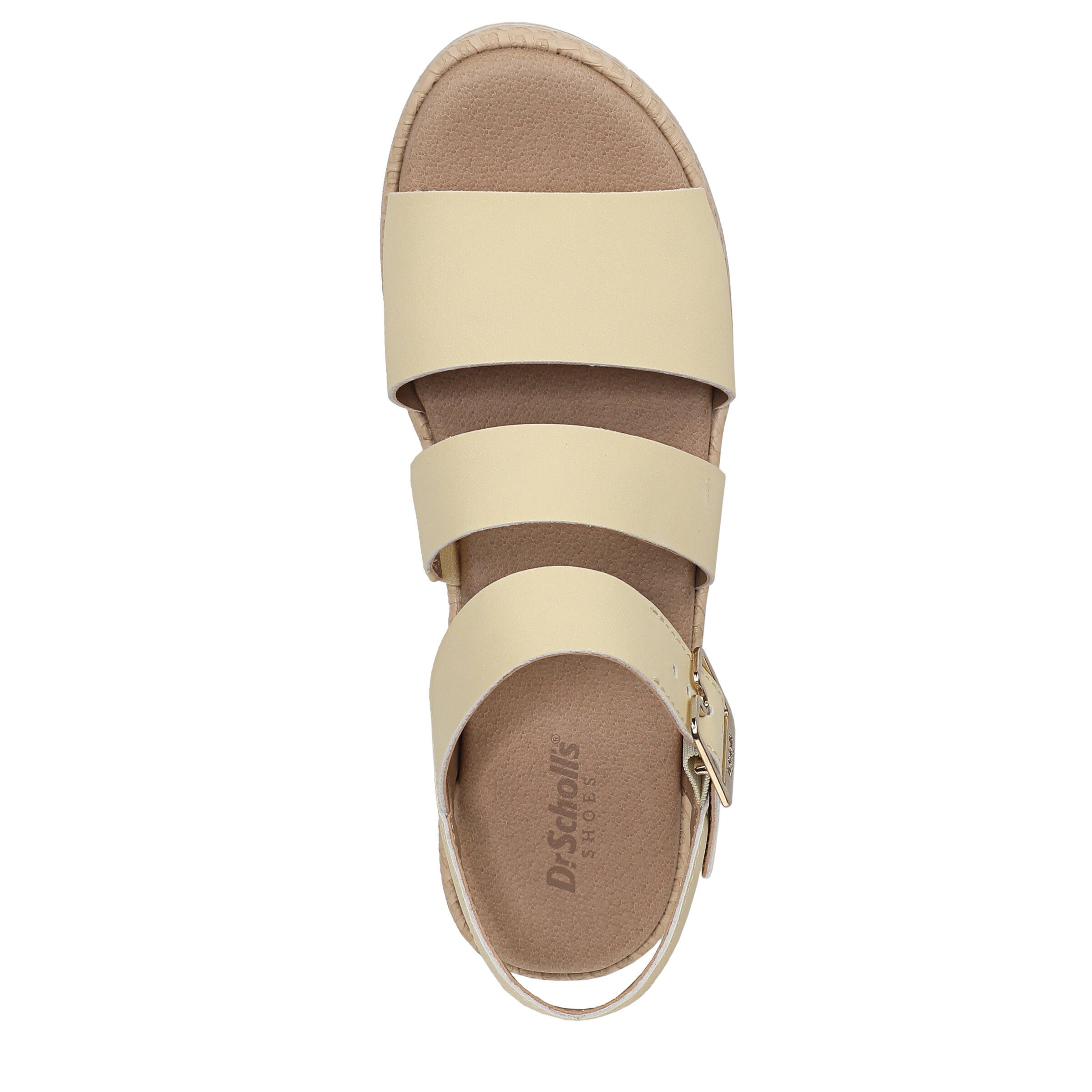 Once Twice Platform Sandal, BUTTER YELLOW, alternate image number 6