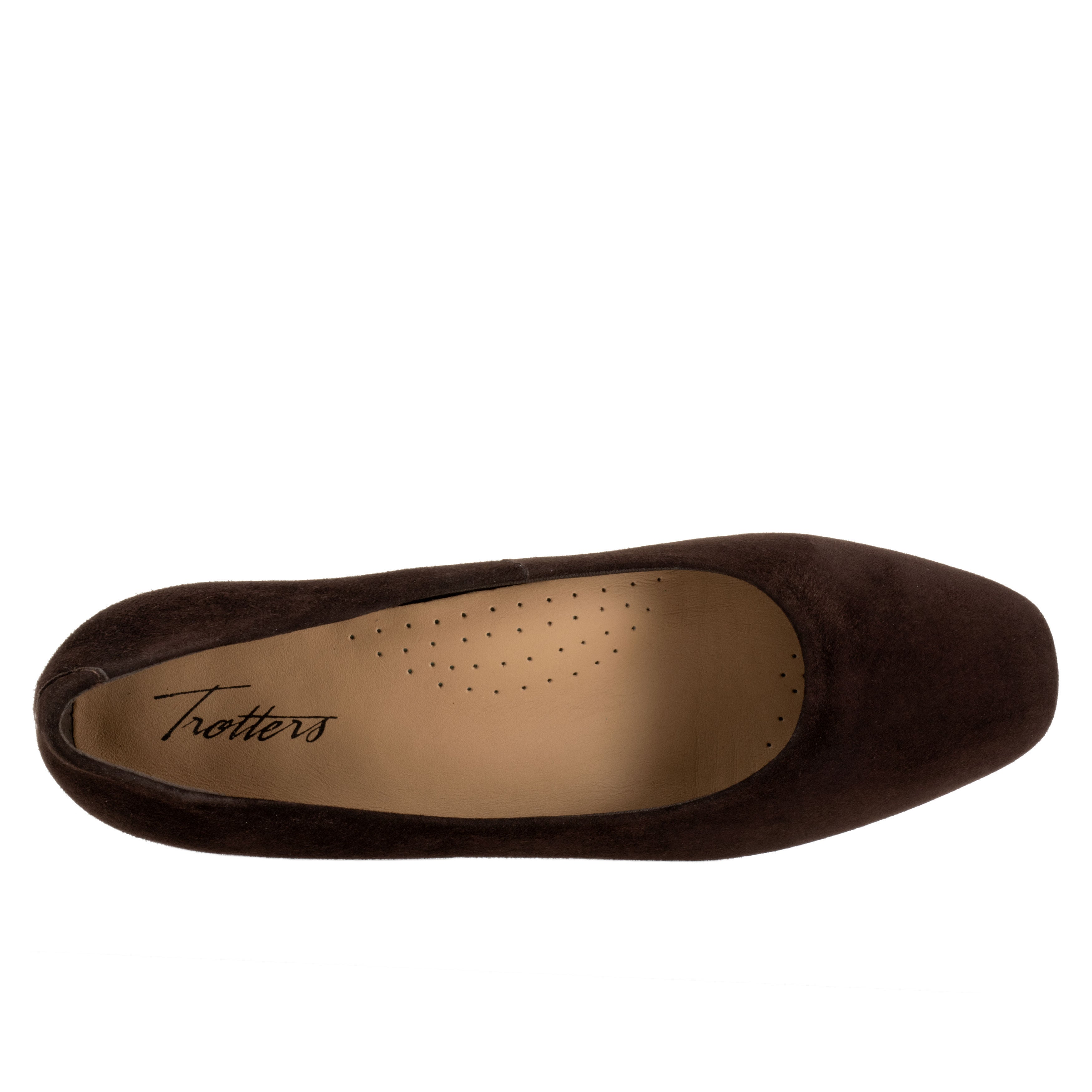 Denisse Pump, BROWN SUEDE, alternate image number 3