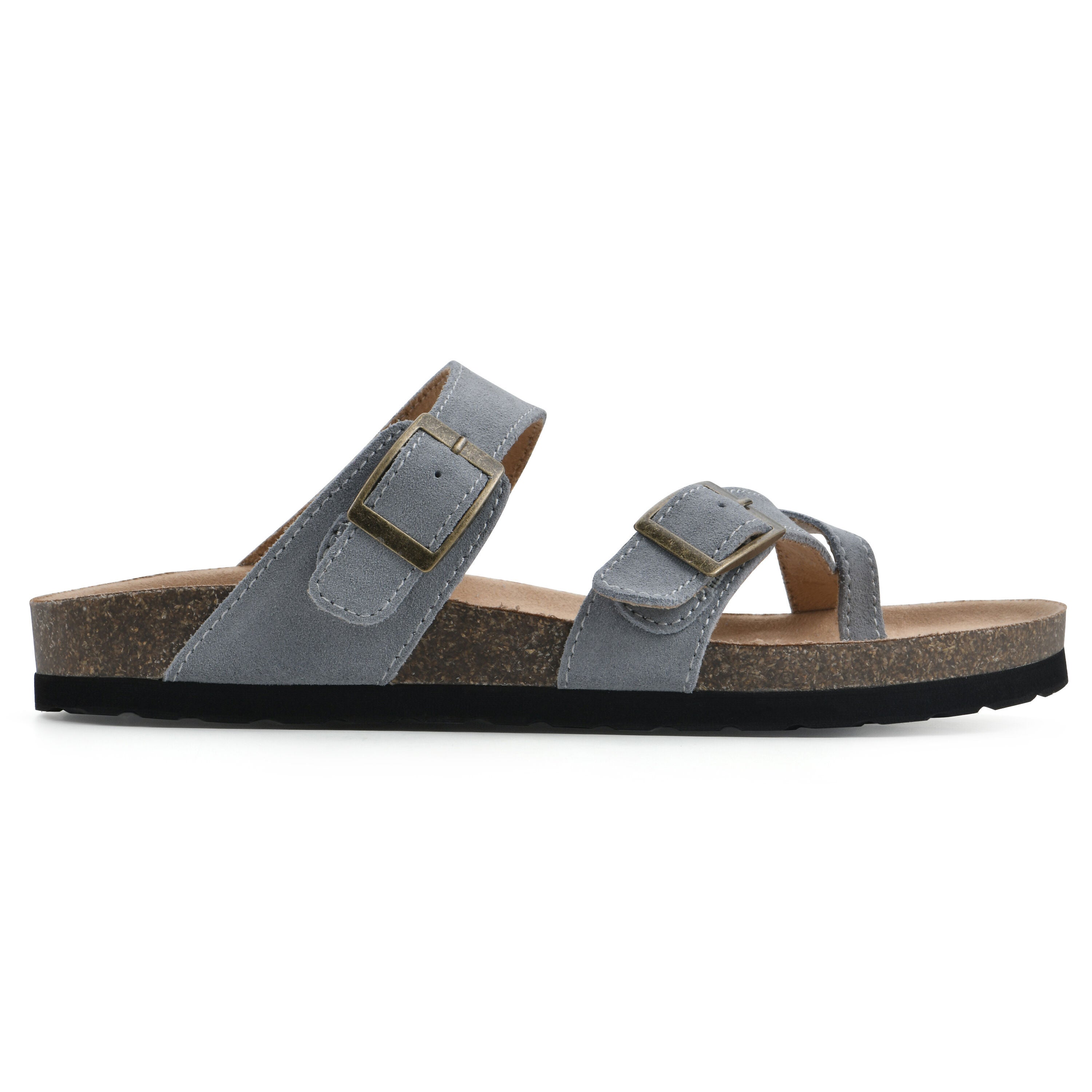 Gracie Footbed Sandal, BLUE RASPBERRY, alternate image number 2