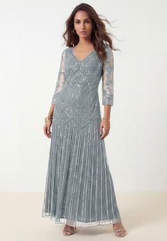 Plus Size Purple Evening Dresses