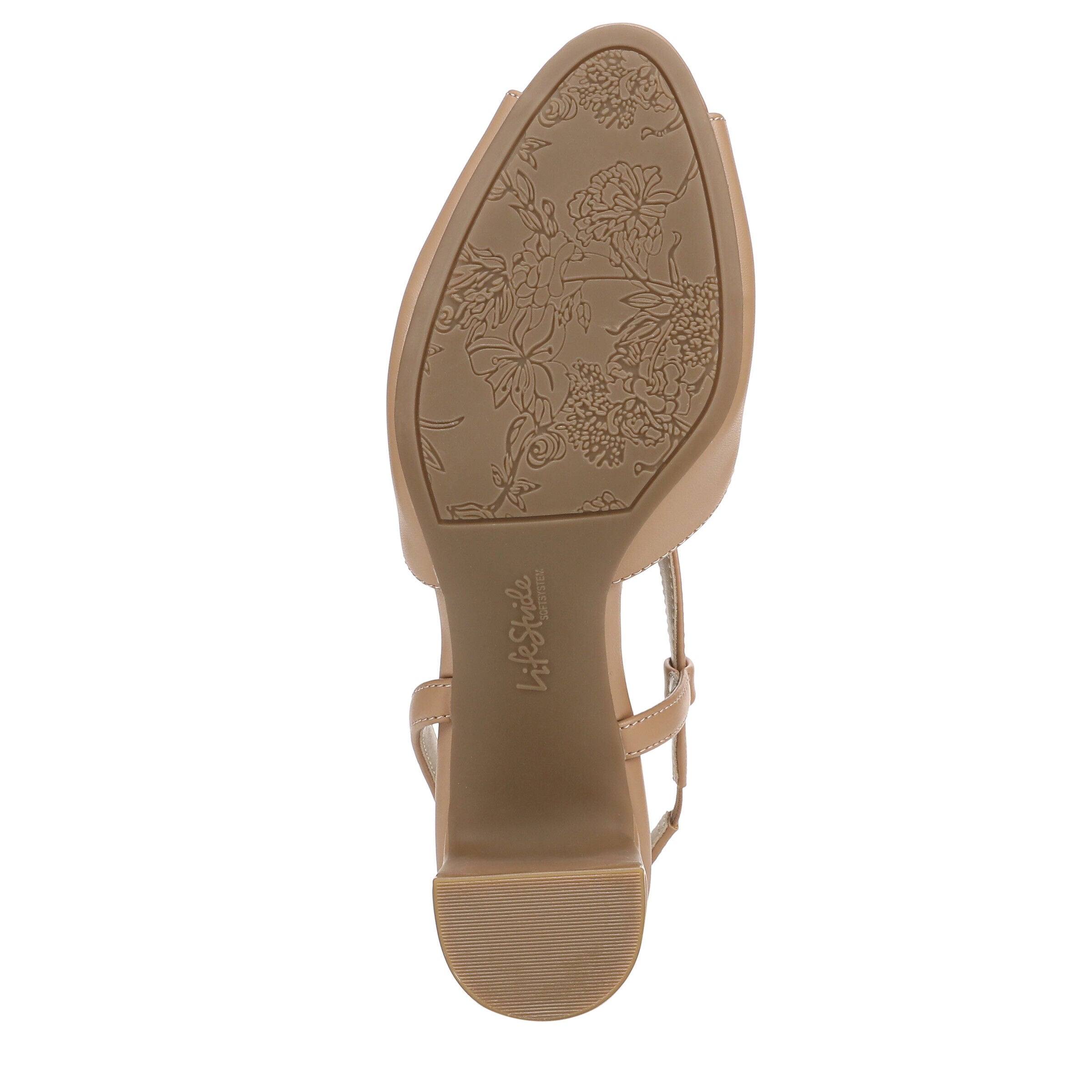 Theo Peep Toe Pump, CAMEL TAN, alternate image number 7