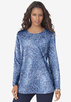 Plus Size White Cotton Shirts
