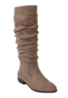 Plus Size Brown Boots