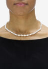 Gold Over Silver Necklace, Bracelet And Earring Set Freshwater Pearl, , alternate image number null