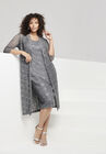 Lace & Sequin Jacket Dress Set, , alternate image number null