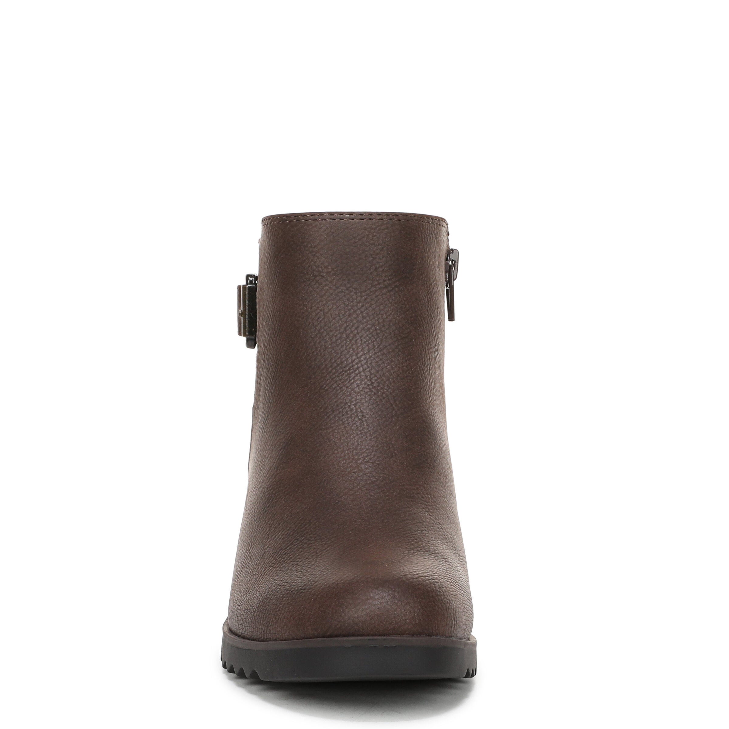 Zayne Ankle Bootie, DARK BROWN, alternate image number 4