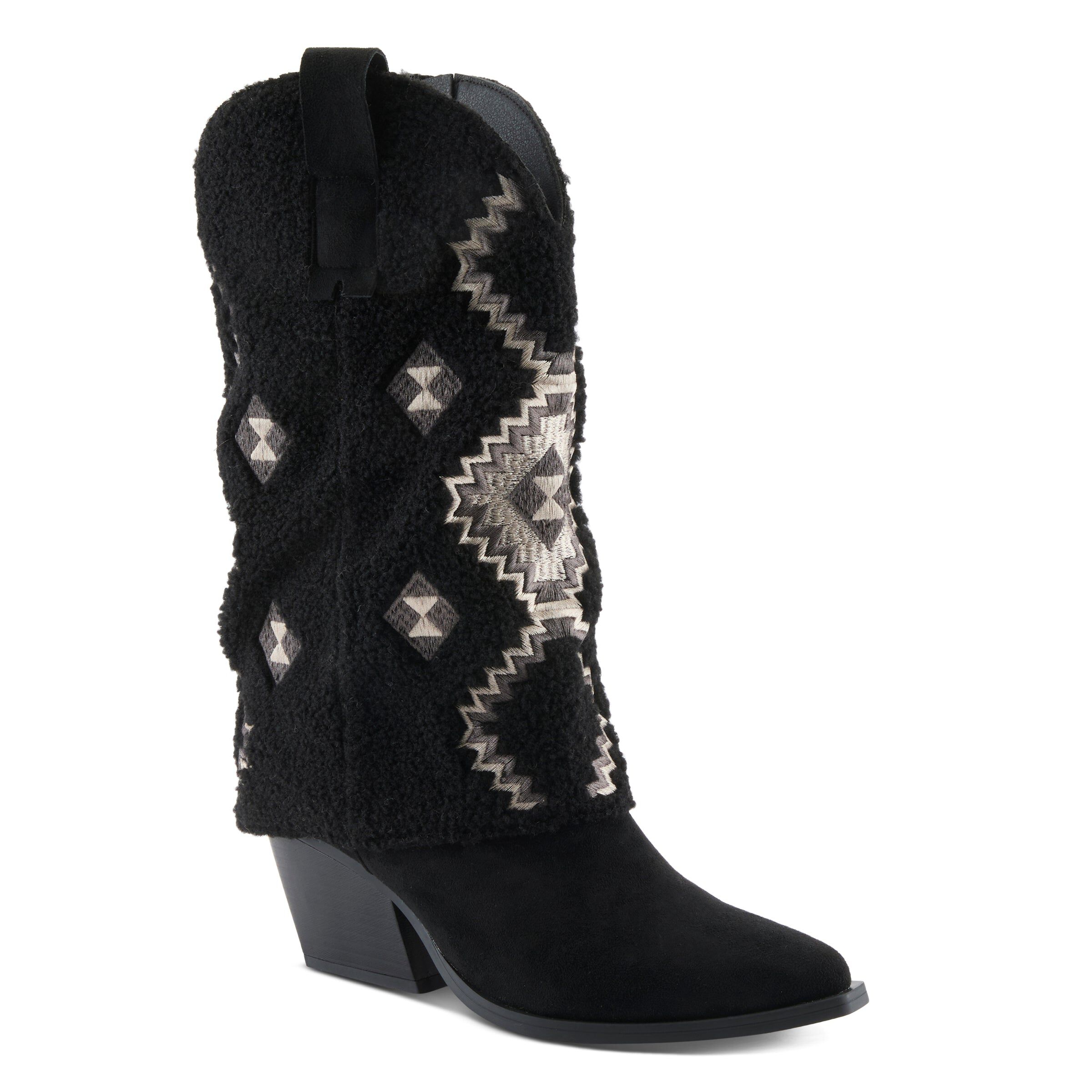 Westee Mid Calf Boots, BLACK, hi-res image number 0