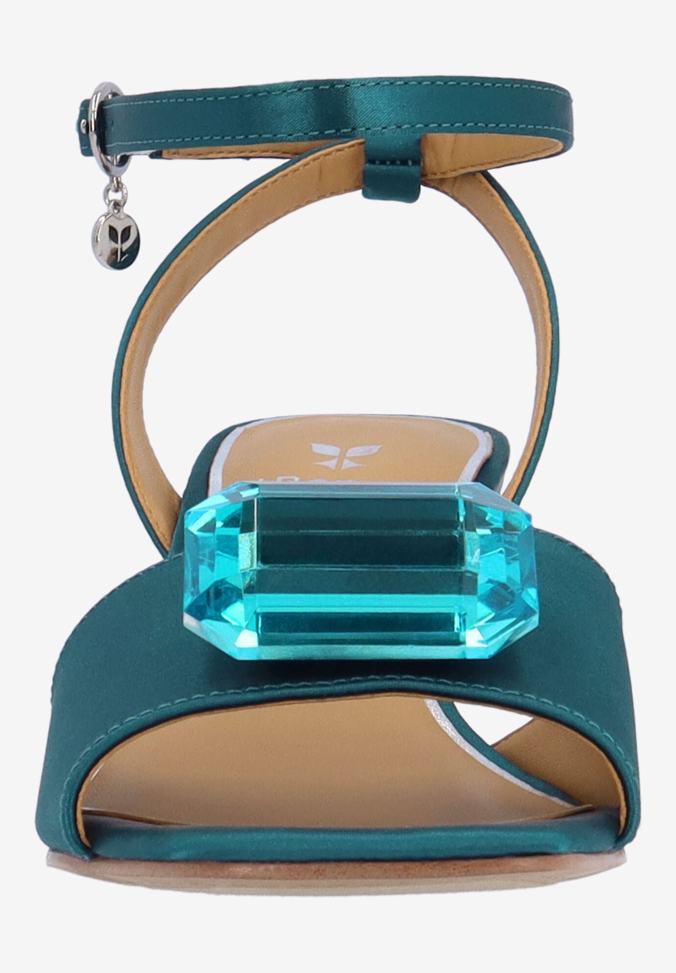 Nickee Ankle Strap Sandal, AQUA, alternate image number 3