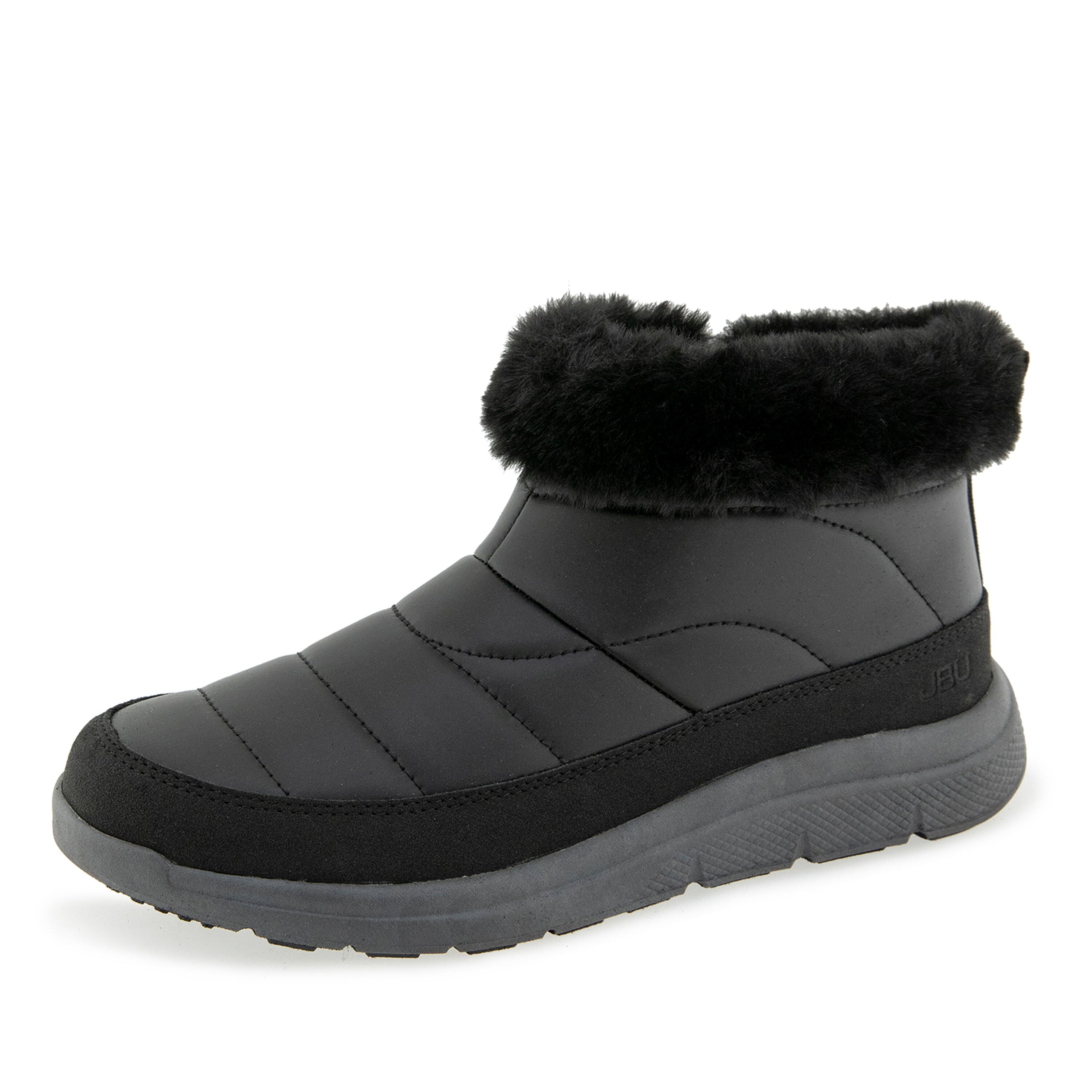 Teagan Water Resistant Casual Boot, BLACK, alternate image number 6