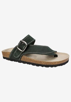 Black Thong Sandals For Women