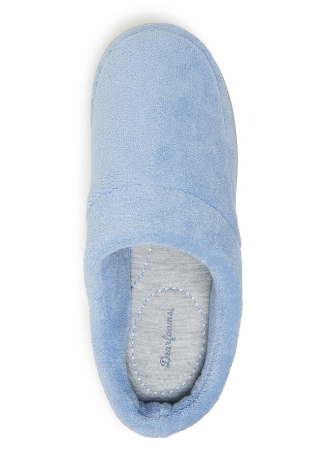 Elaine Microfiber Terry Moc Toe Clog, , alternate image number null