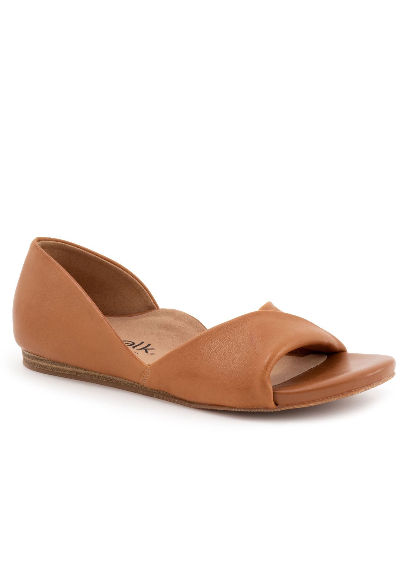 Cypress Flat Sandal, LUGGAGE, hi-res image number 0