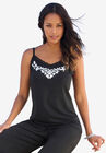 Ultrasmooth Fabric® Cardigan and Tank Set, , alternate image number null