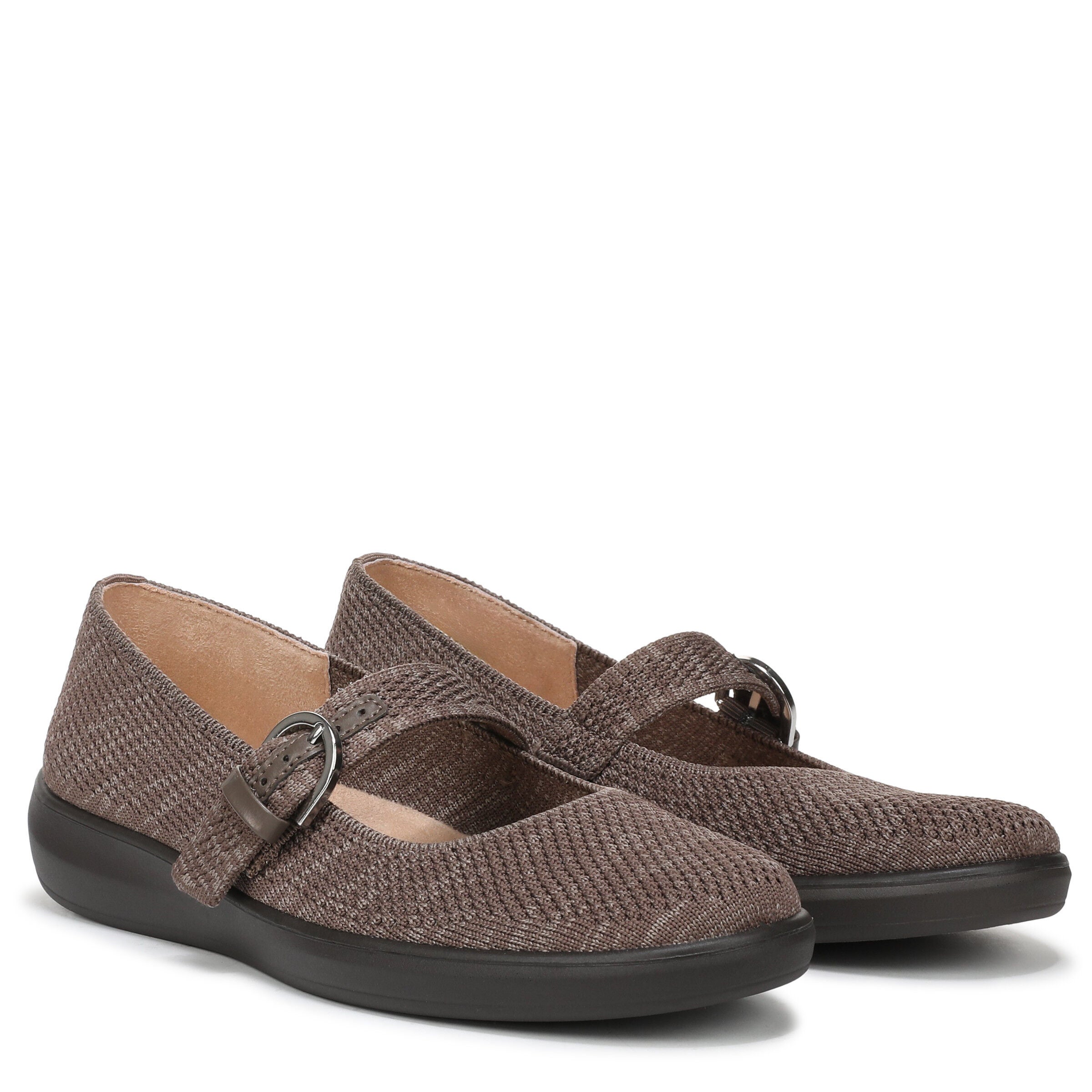 Nuevo Mary Jane Flat, ASH BROWN, alternate image number 8