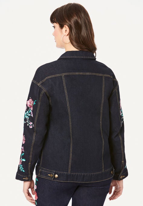 Embellished Boyfriend Jacket, , on-hover image number null