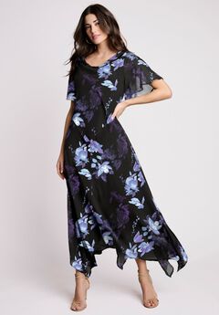 Floral Sequin Dress