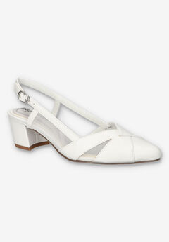 Avena Block Heel Slingback Pump