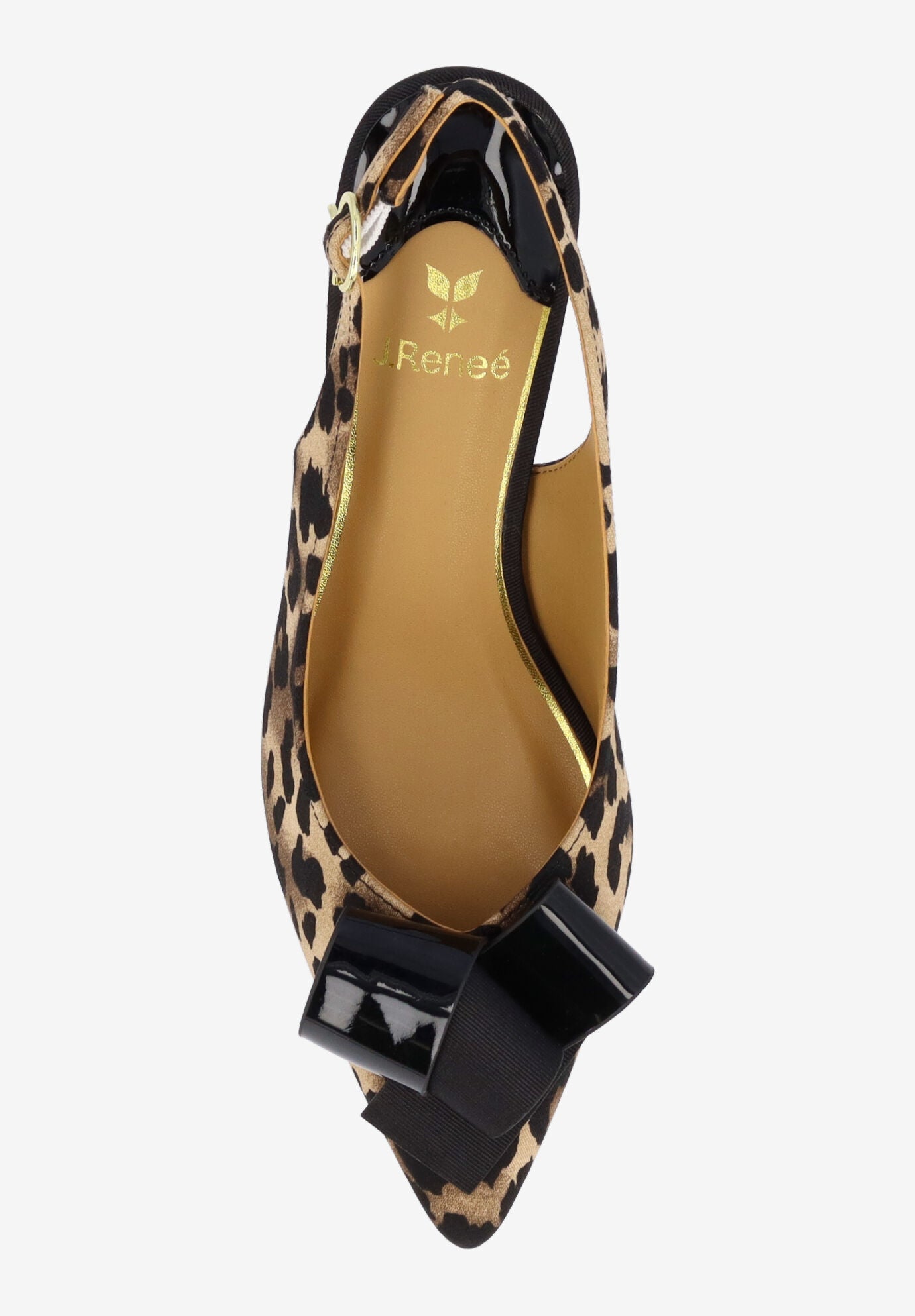 Delara Slingback Pump, BROWN BLACK, alternate image number 1