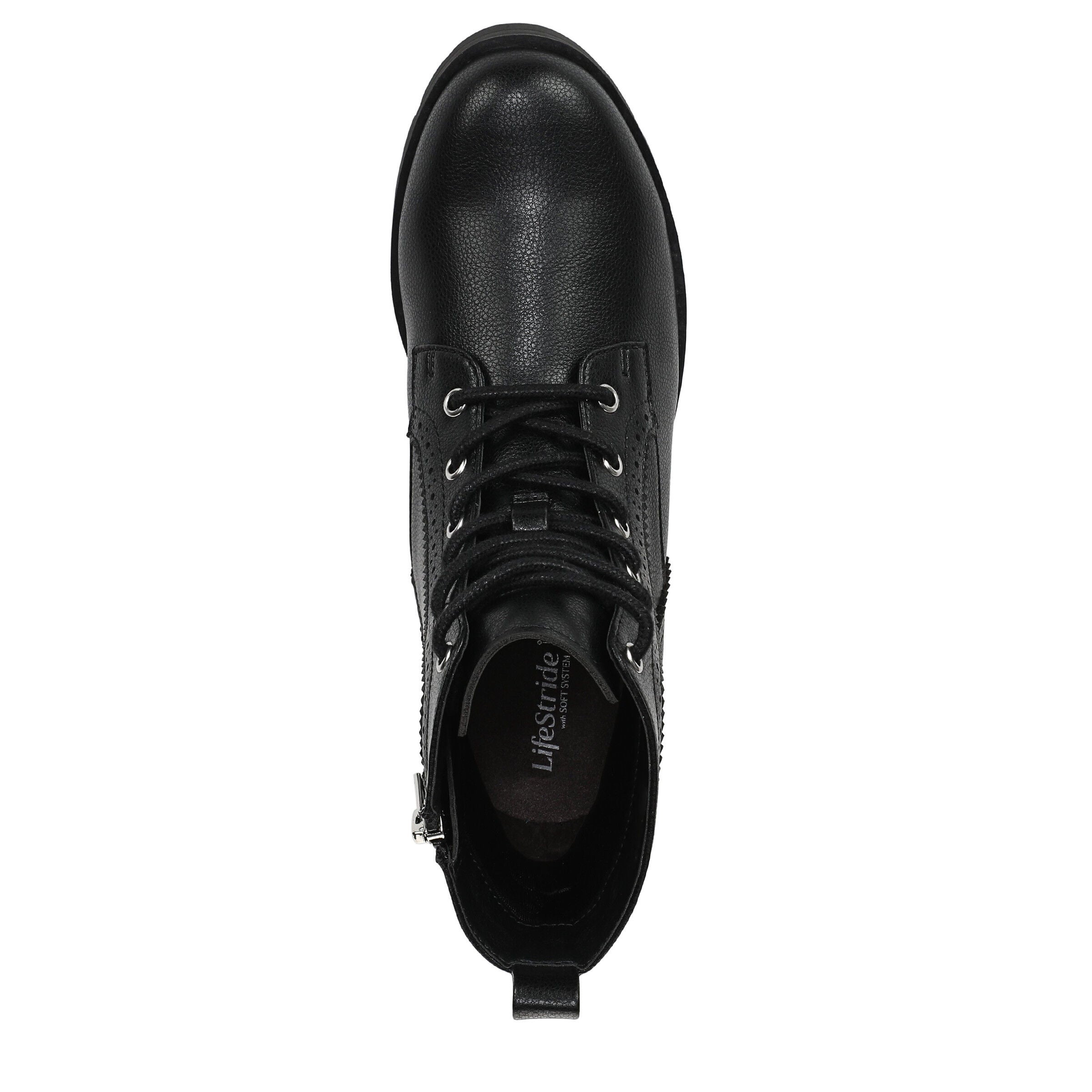 Lena Lace Up Boot, BLACK, alternate image number 6