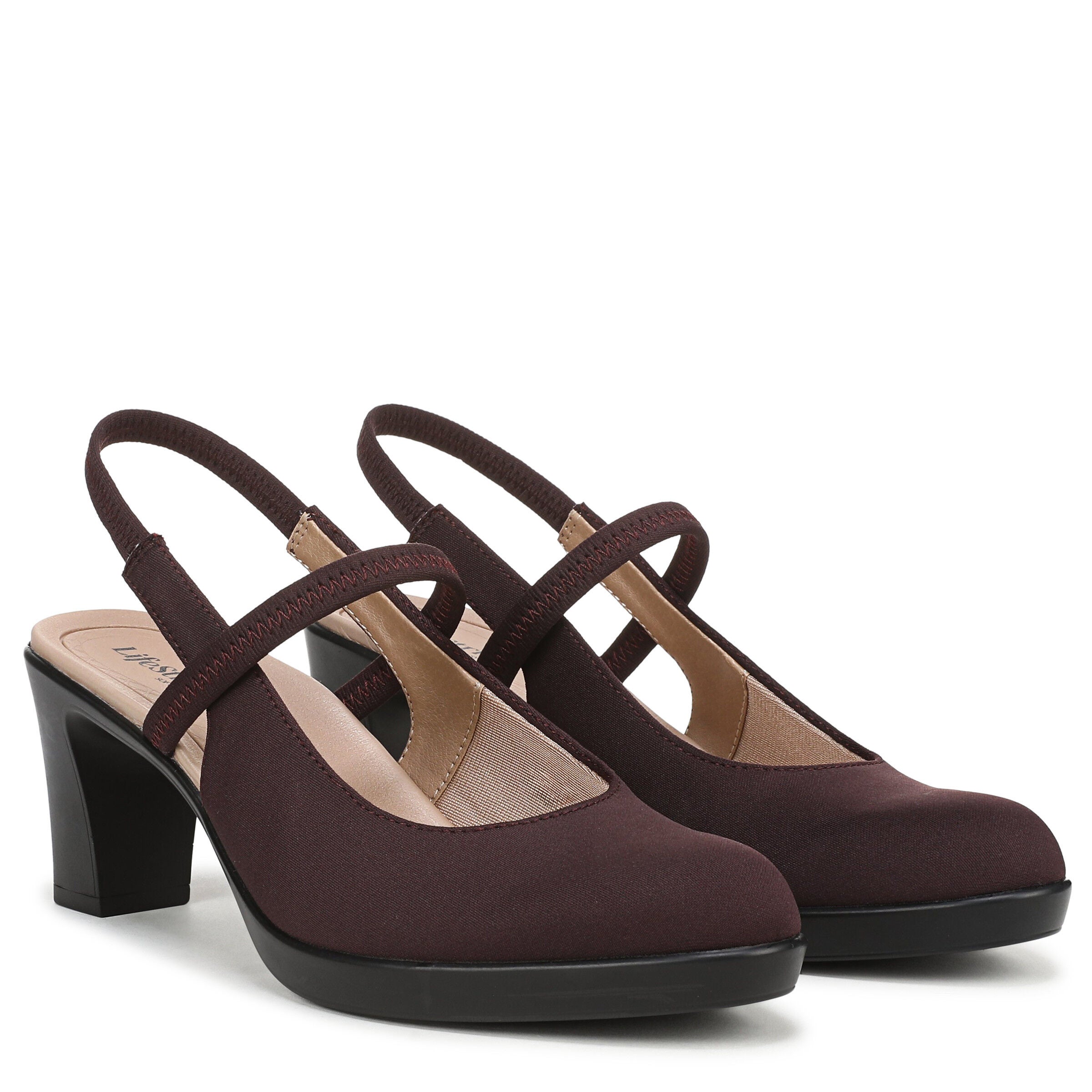 Evoke Slingback Pump, CHOCOLATE PLUM, alternate image number 2